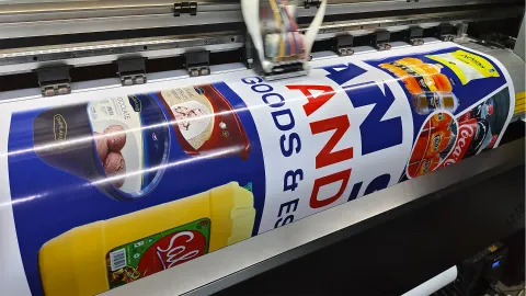 Indoor Vinyl Stickers