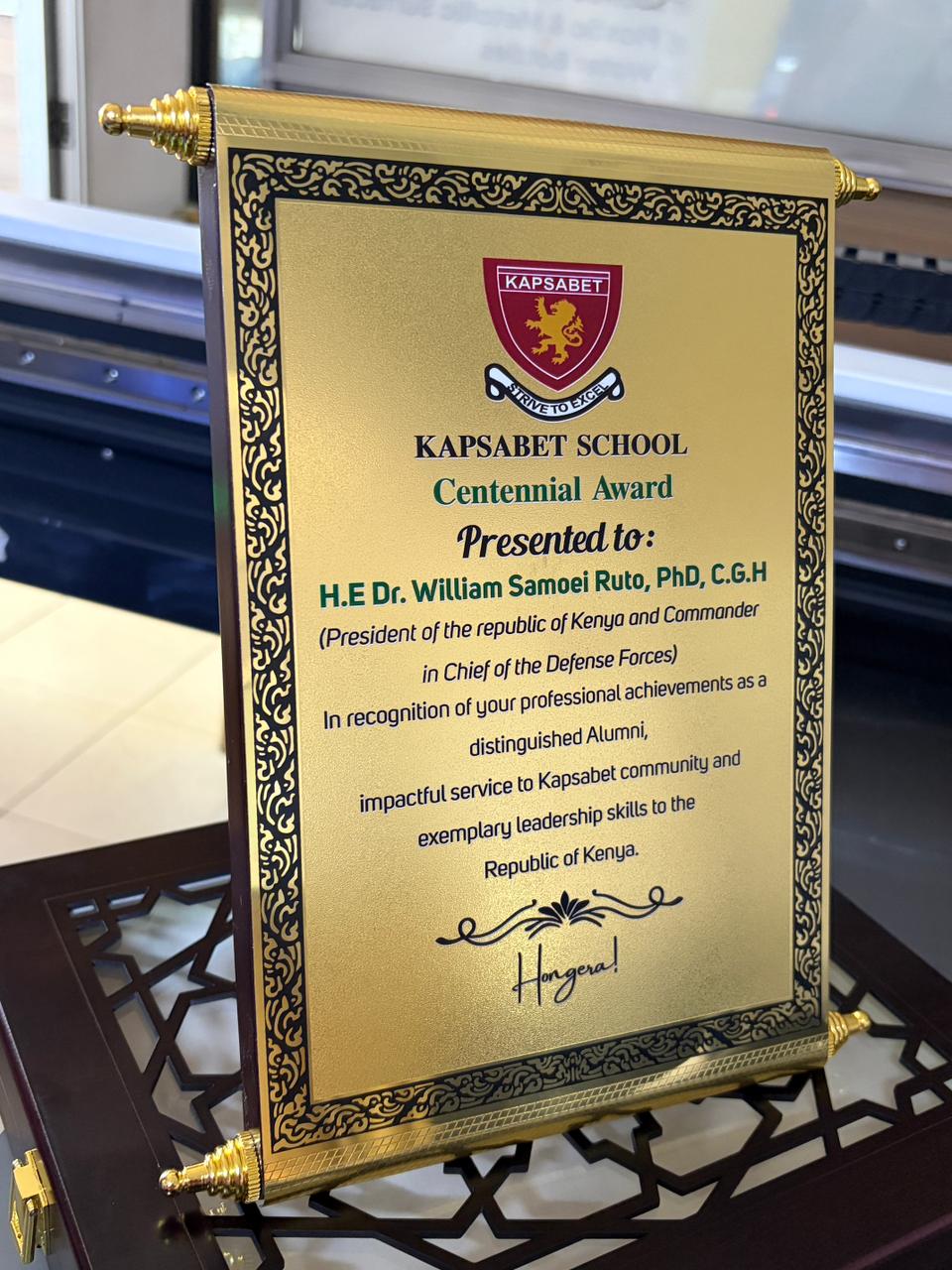 Honorary Awards
